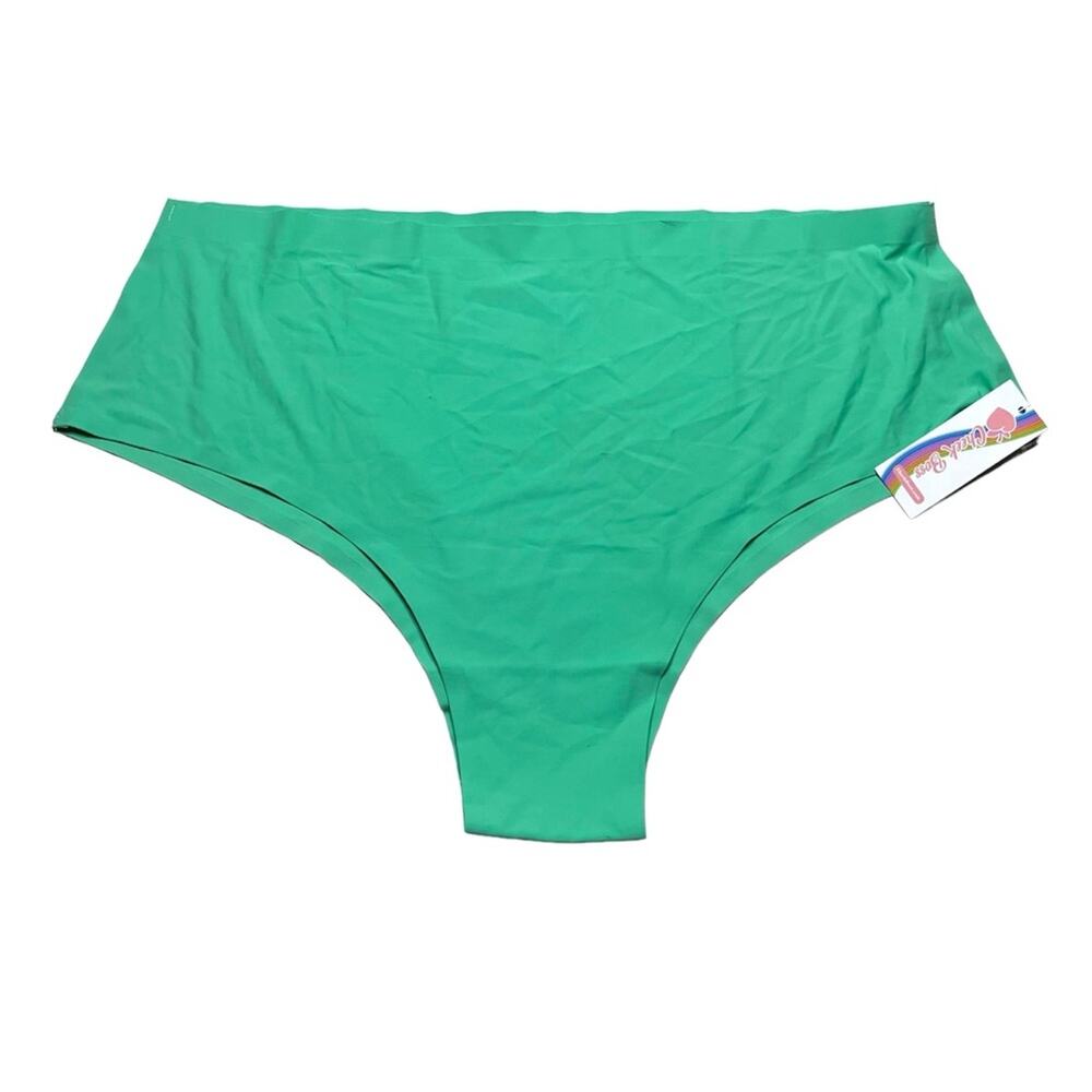 Cheek Boss Cheeky Panty Size 2XL bright kelly green